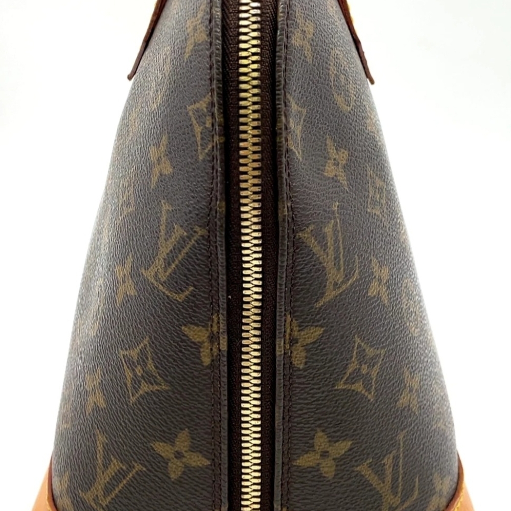 Louis Vuitton Alma PM Monogram Brown and Tan Women's Bag - Picture 5 of 16